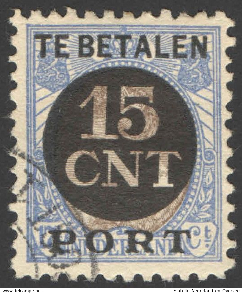 Nederland 1924 Postpakket-verrekenzegel 2C Gestempeld/used Tanding/Perforation 11 1/2 - Otros & Sin Clasificación