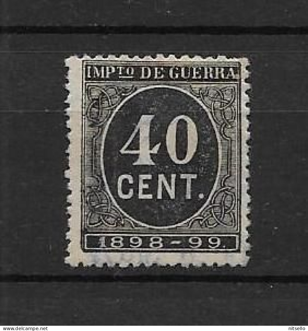 LOTE 2238 A /// (C015) ESPAÑA 1898  40 CTMOS NO CATALOGADO USADO   ¡¡¡ OFERTA - LIQUIDATION - JE LIQUIDE !!! - Used Stamps