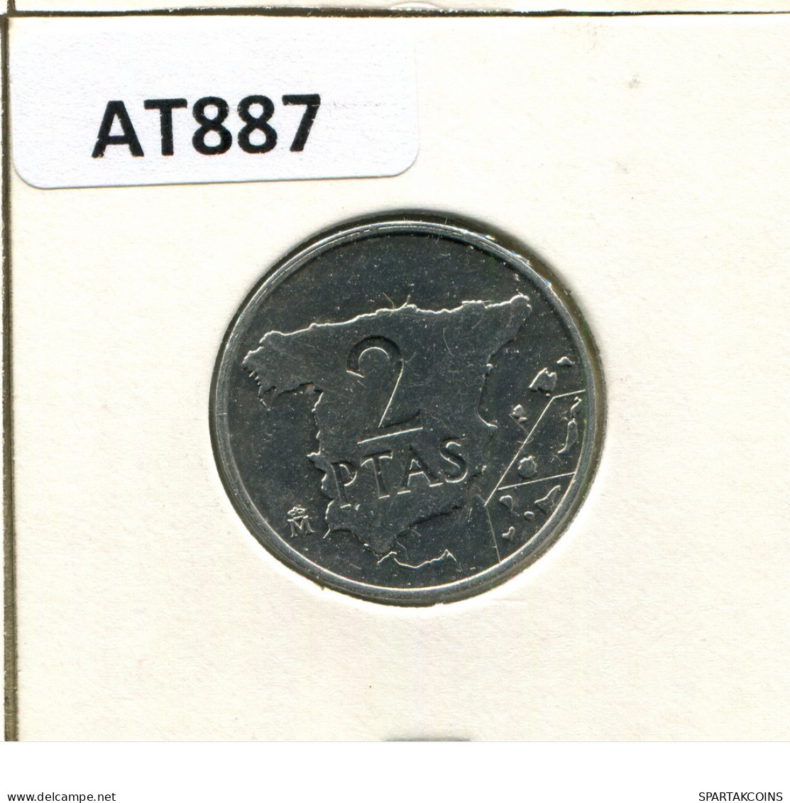 2 PESETAS 1984 ESPAÑA Moneda SPAIN #AT887.E - 2 Pesetas