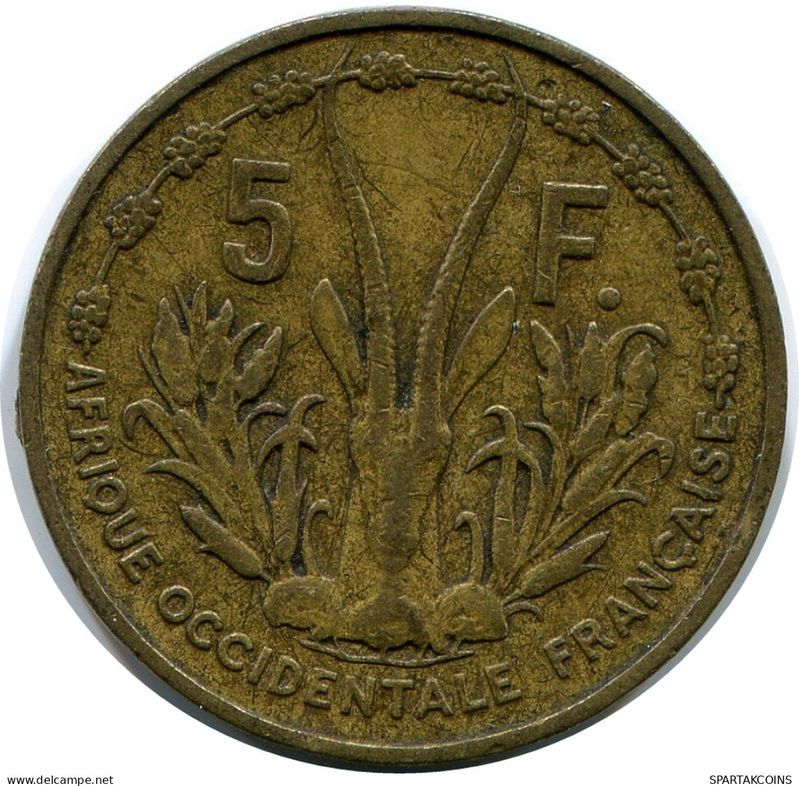 5 FRANCS 1956 Französisch WESTERN AFRICAN STATES #AP880.D - Afrique Occidentale Française