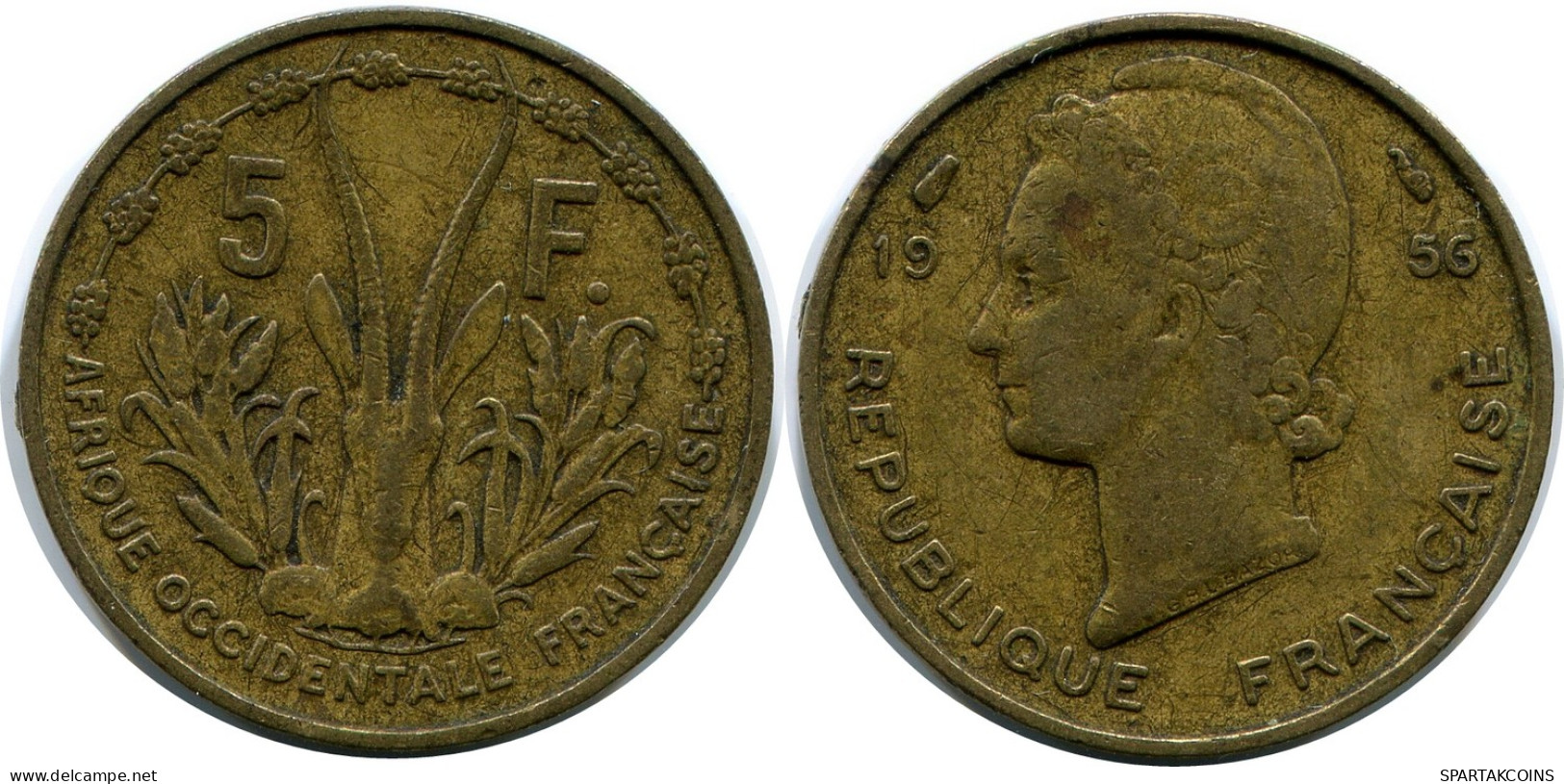 5 FRANCS 1956 Französisch WESTERN AFRICAN STATES #AP880.D - Afrique Occidentale Française