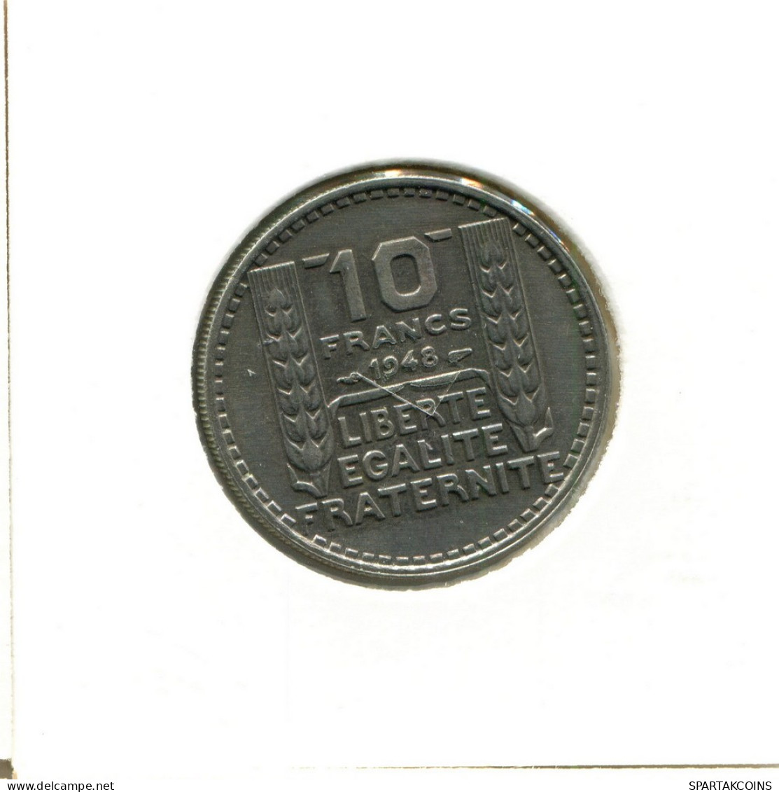 10 FRANCS 1948 FRANCE Coin #BB594 - 10 Francs