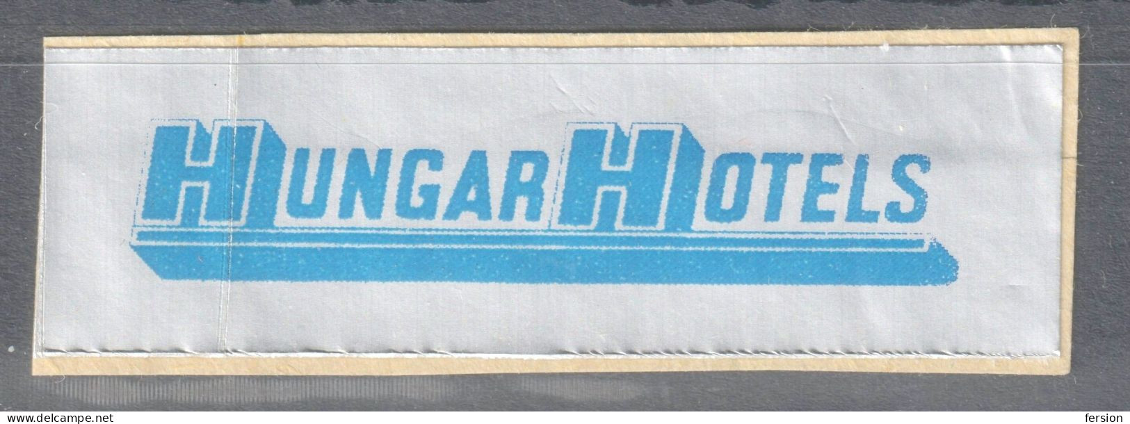 HOTEL - HUNGARHOTELS Company - Hungary 1970 Close LABEL CINDERELLA LABEL - Aluminium - Hostelería - Horesca