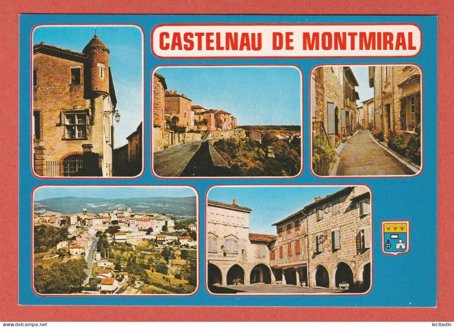 CP 81 CASTELNAU DE MONTMIRAIL 3 Multi-Vues - Castelnau De Montmirail