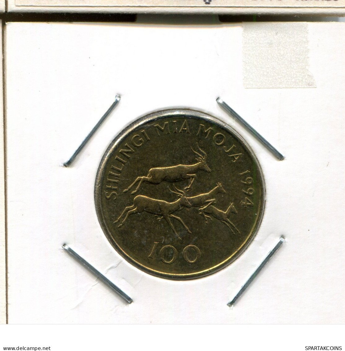100 SHILLINGI 1994 TANZANIA Moneda #AS362.E - Tanzania