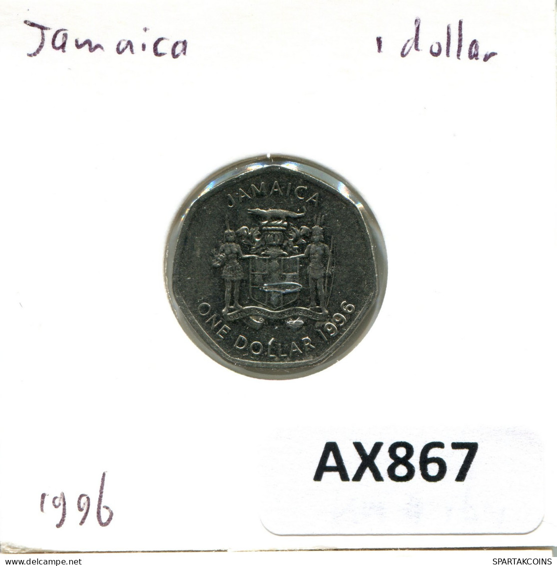 1 DOLLAR 1996 JAMAICA Coin #AX867.U - Giamaica