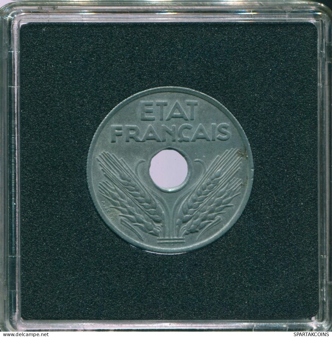 20 FRANC 1943 FRANKREICH FRANCE Französisch Münze XF #FR1142.4.D - Andere & Zonder Classificatie