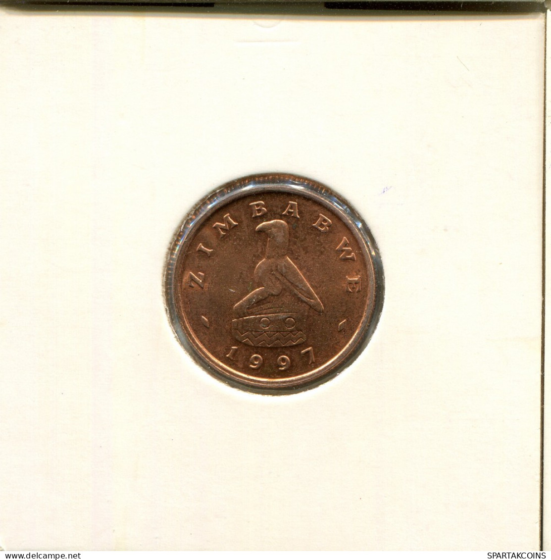 1 CENT 1997 SIMBABWE ZIMBABWE Münze #AR500.D - Simbabwe