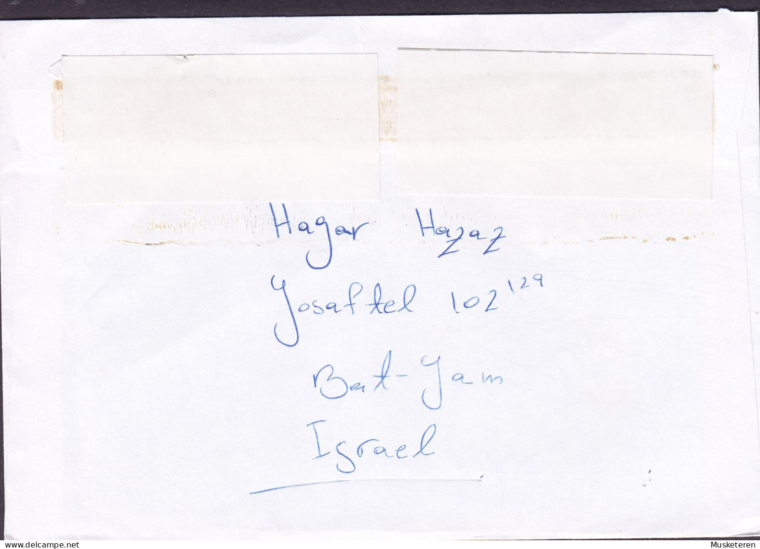 Israel Slogan Flamme YERUSHALAYM Jerusalem 2002 Cover Brief Lettre University Of COPENHAGEN Denmark - Brieven En Documenten