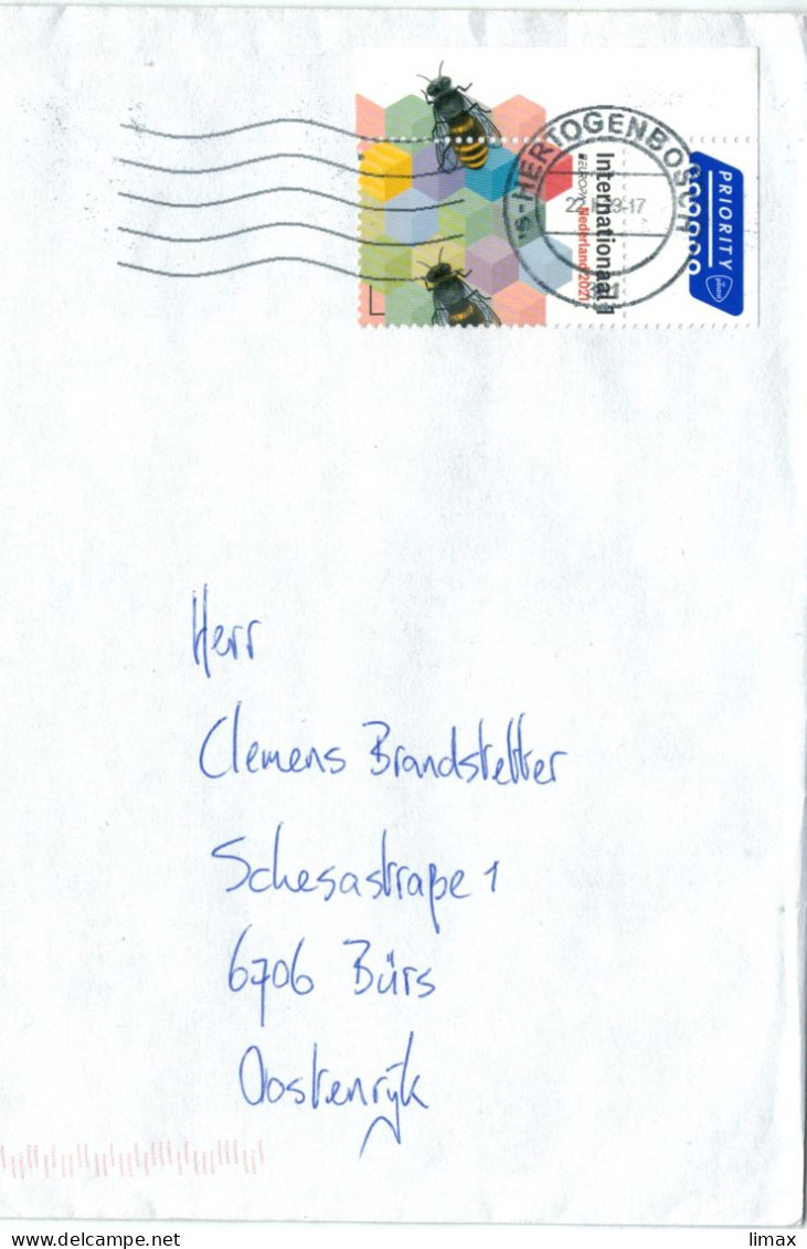 BST Hertogenbosch 2023 Bienen Waben Mit Allonge - Lettres & Documents