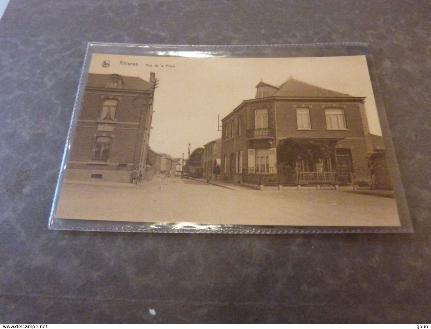 Cpa  La Bruyère Rhisnes Rue De La Poste - La Bruyère