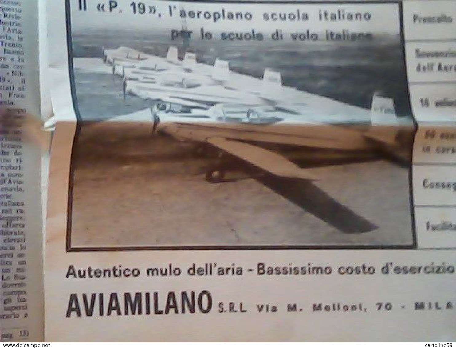 VOLO Rivista AEREI MENSILE AVIAZIONE MILITARE E CIVILE N°1 1962 JH10690 - Motoren