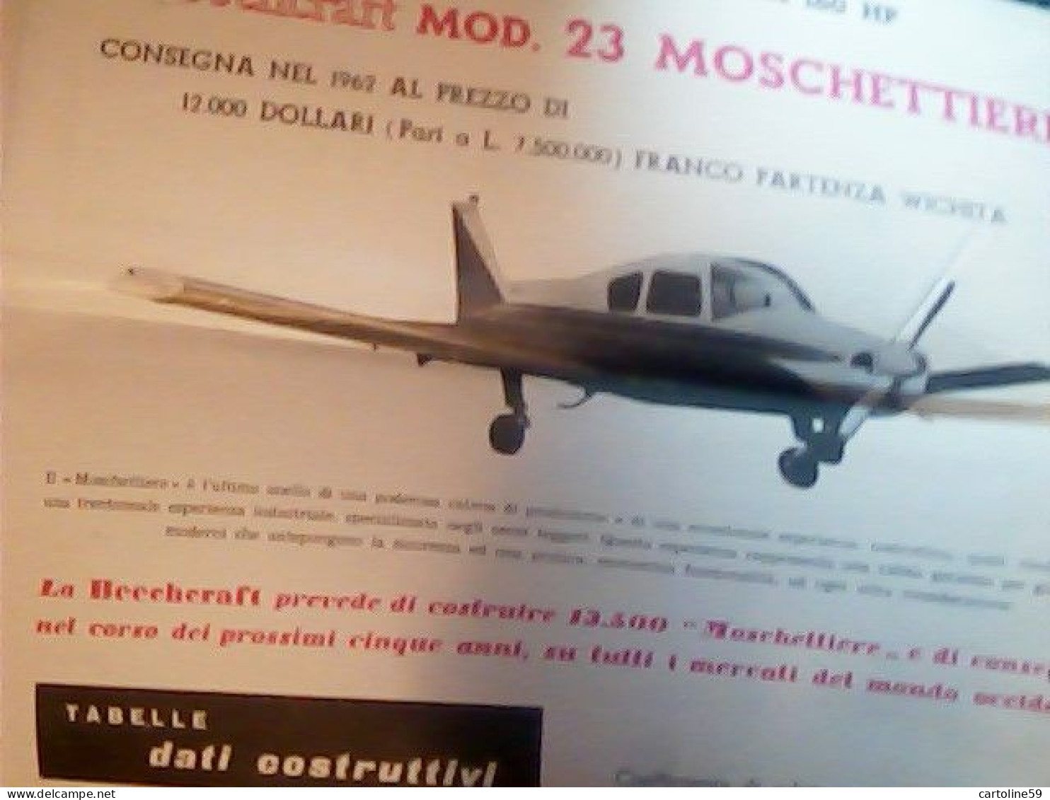 VOLO Rivista AEREI MENSILE AVIAZIONE MILITARE E CIVILE N°12 1961 JH10712 - Moteurs