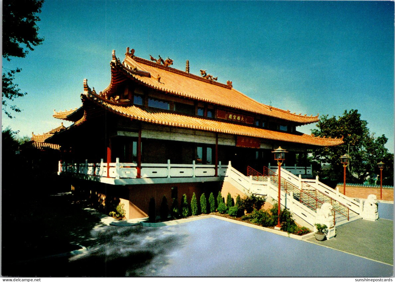 Canada Richmond The International Buddhist Society Temple View From The Right Side - Richmond