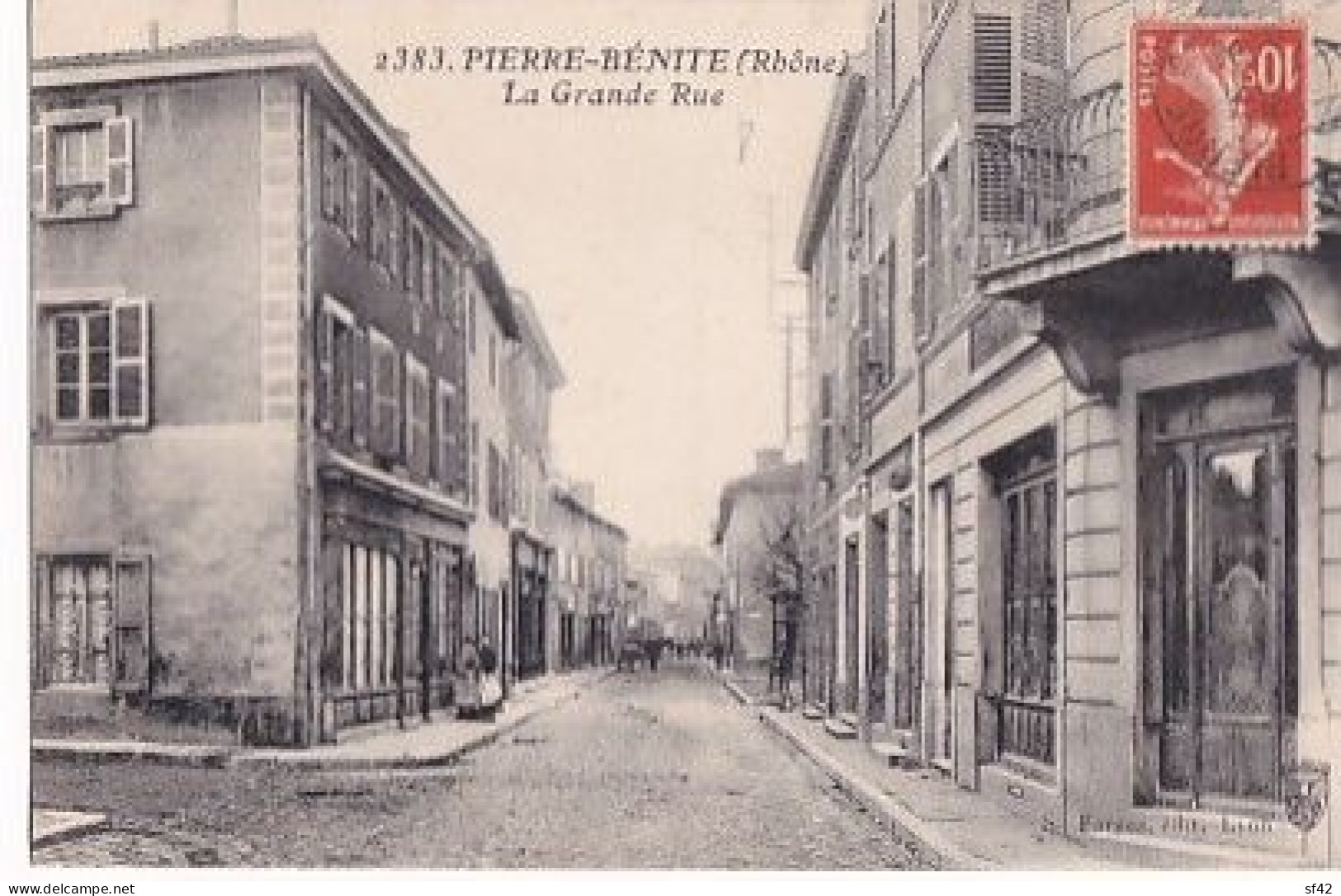 PIERRE BENITE                 LA GRANDE RUE - Pierre Benite