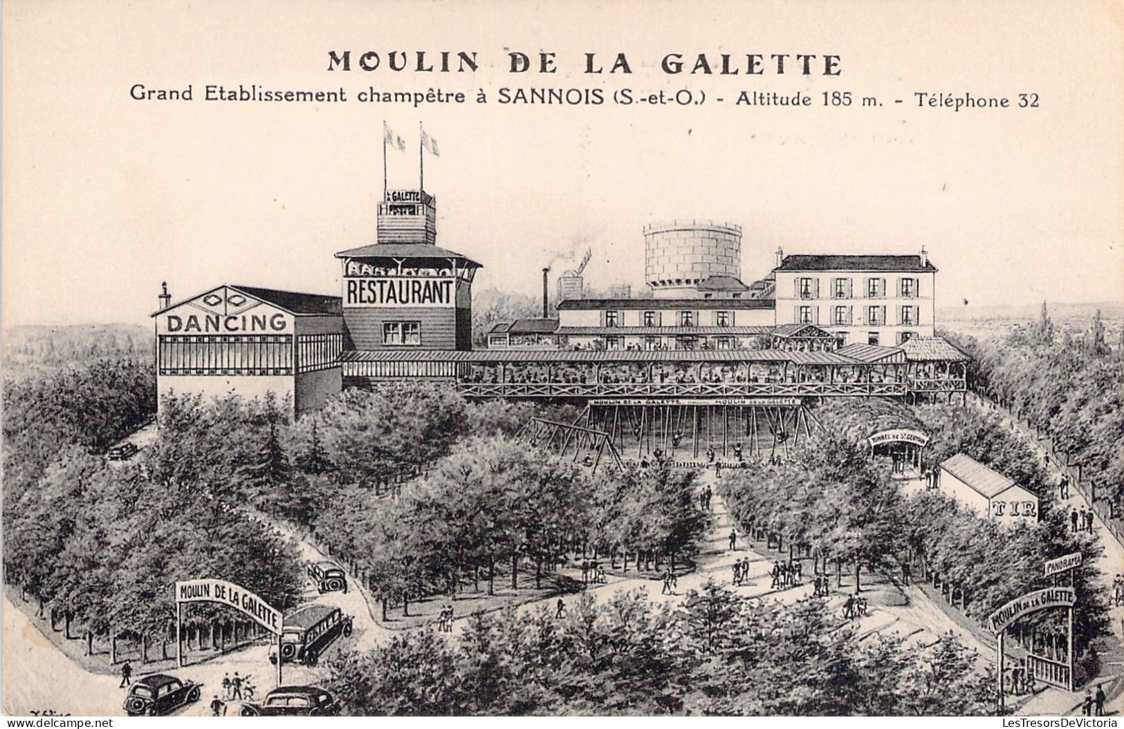 FRANCE - 95 - SANNOIS - Grand Etablissement Champêtre - Altitude 185M - Carte Postale Ancienne - Sannois