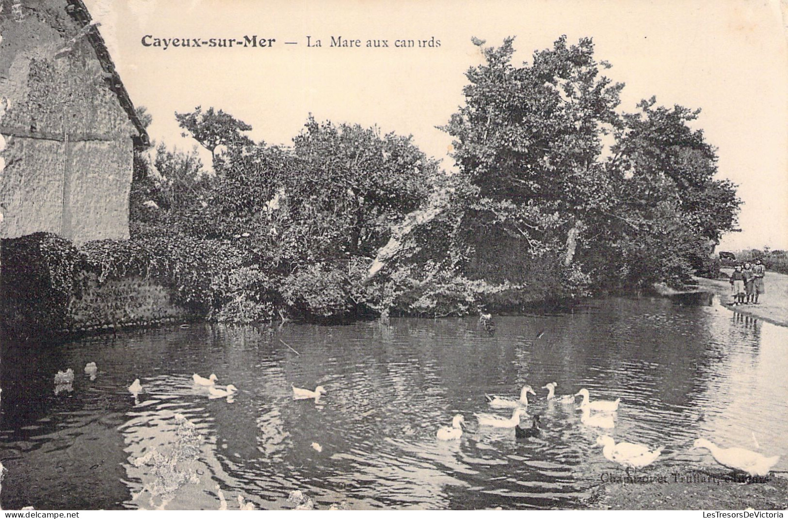 FRANCE - 80 - CAYEUX SUR MER - La Mare Aux Canards - Carte Postale Ancienne - Cayeux Sur Mer