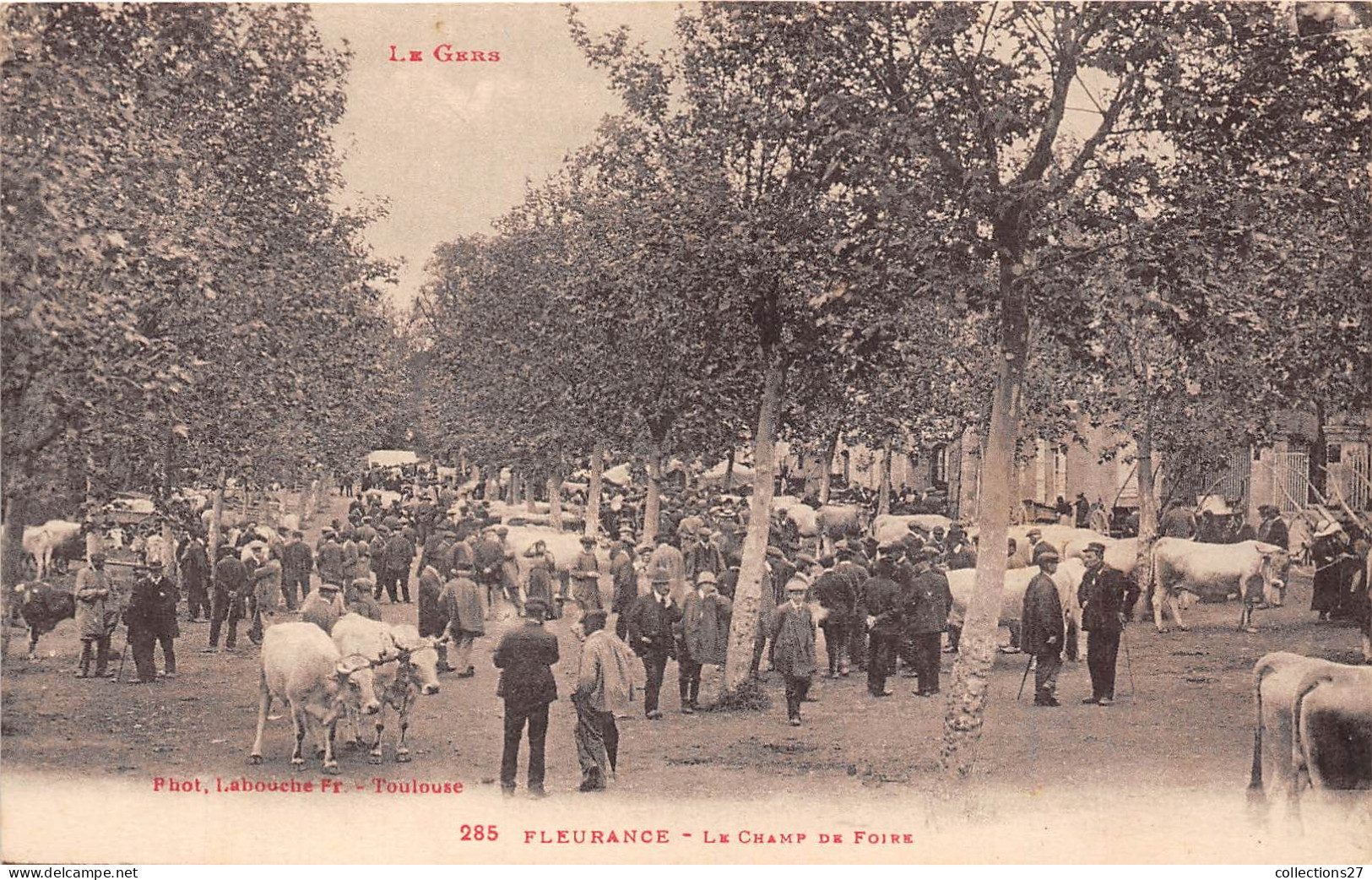 32-FLEURANCE- LE CHAMP DE FOIRE - Fleurance