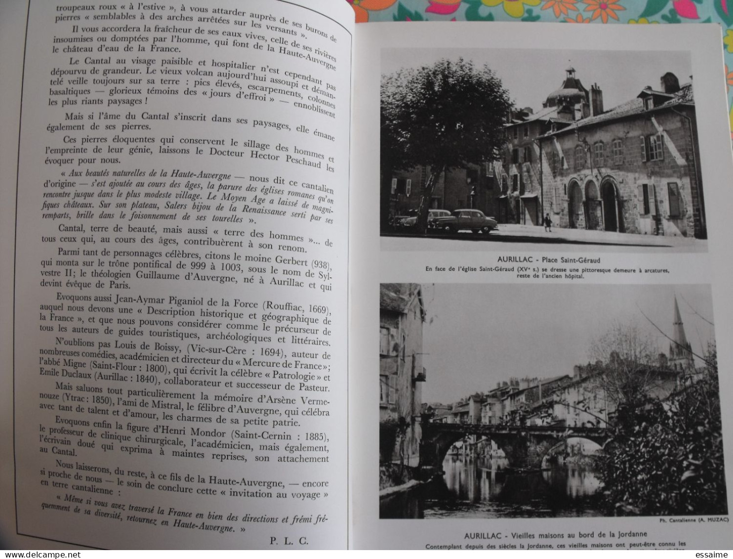 La France à Table N° 137. 1969. Cantal. Salers Aurillac Saint-flour Auzers  Saillant Val Puy-mary Mauriac. Gastronomie - Tourisme & Régions