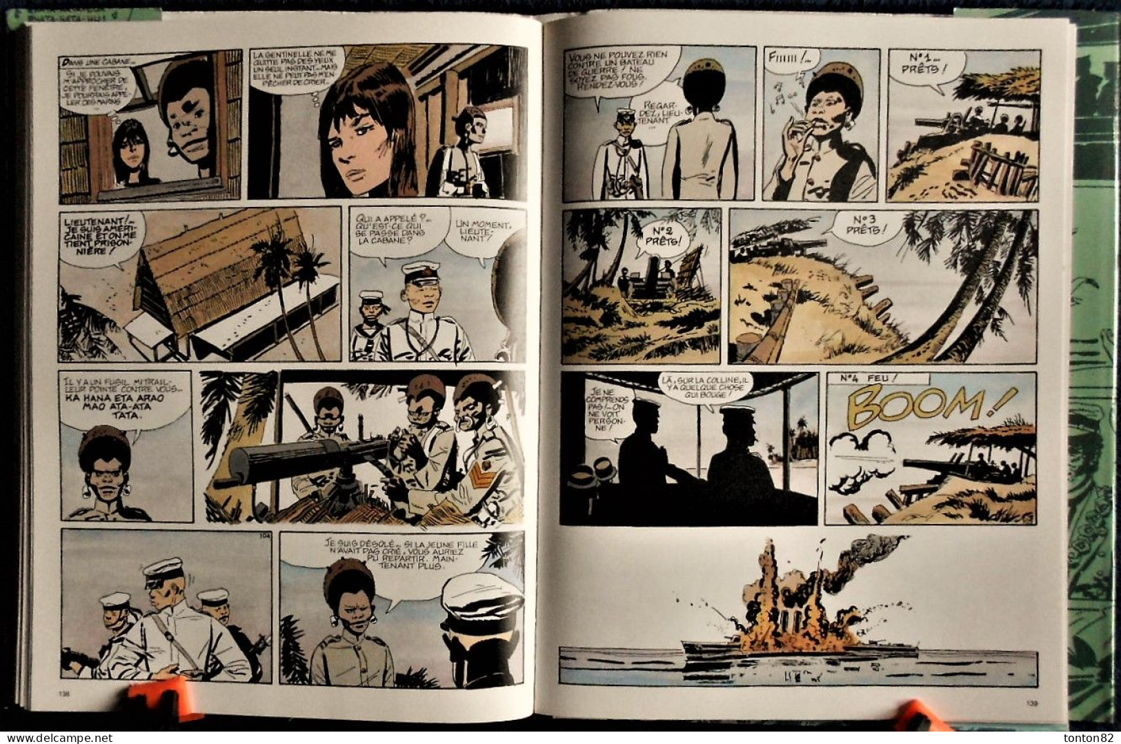 Hugo Pratt - CORTO MALTESE - La ballade de la mer salée - Casterman - ( 1998 ) - 200 pages - Avec jaquette .