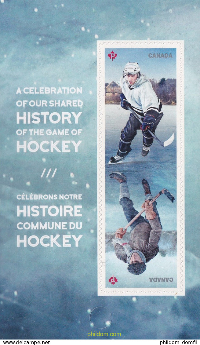 700262 MNH CANADA 2017 HISTORIA DEL HOCKEY SOBRE HIELO - Autres & Non Classés