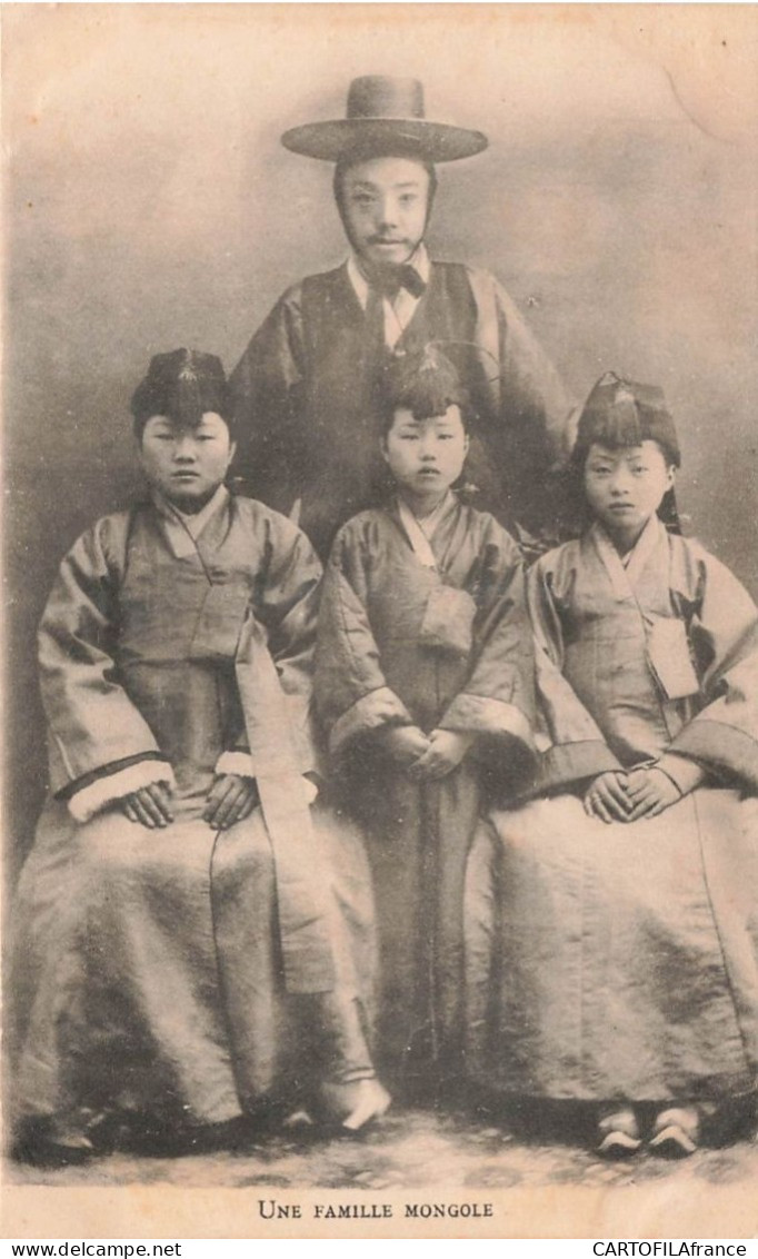 MONGOLIE Une Famille Mongole - Mongolia