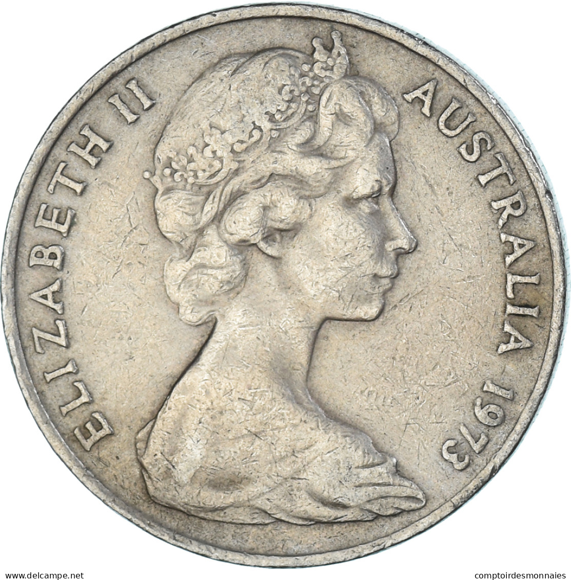 Monnaie, Australie, 20 Cents, 1973 - 20 Cents