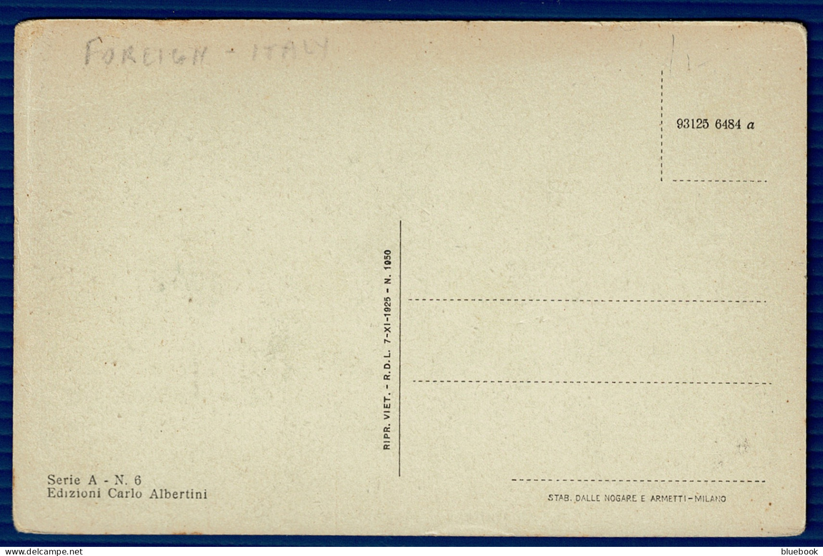 Ref 1607 -  Italy / Somalia Unused Postcard - Mogadiscio - La Rada - Somalia