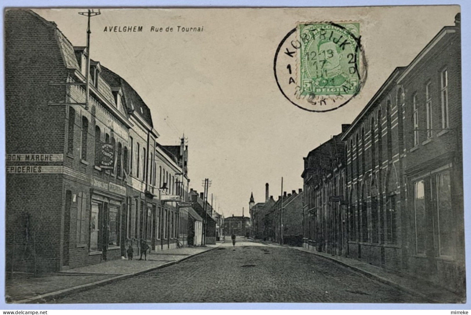 @J@  -  AVELGHEM  -  Rue De Tournai   -  Zie / Voir Scan's - Avelgem