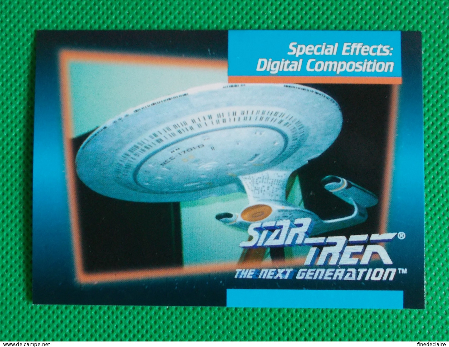 Trading Card Rigide Impel 1992  (6,5 X 9 Cm) Star Trek  The Next Génération - Spécial Effects: Digital Composition N° 89 - Star Trek