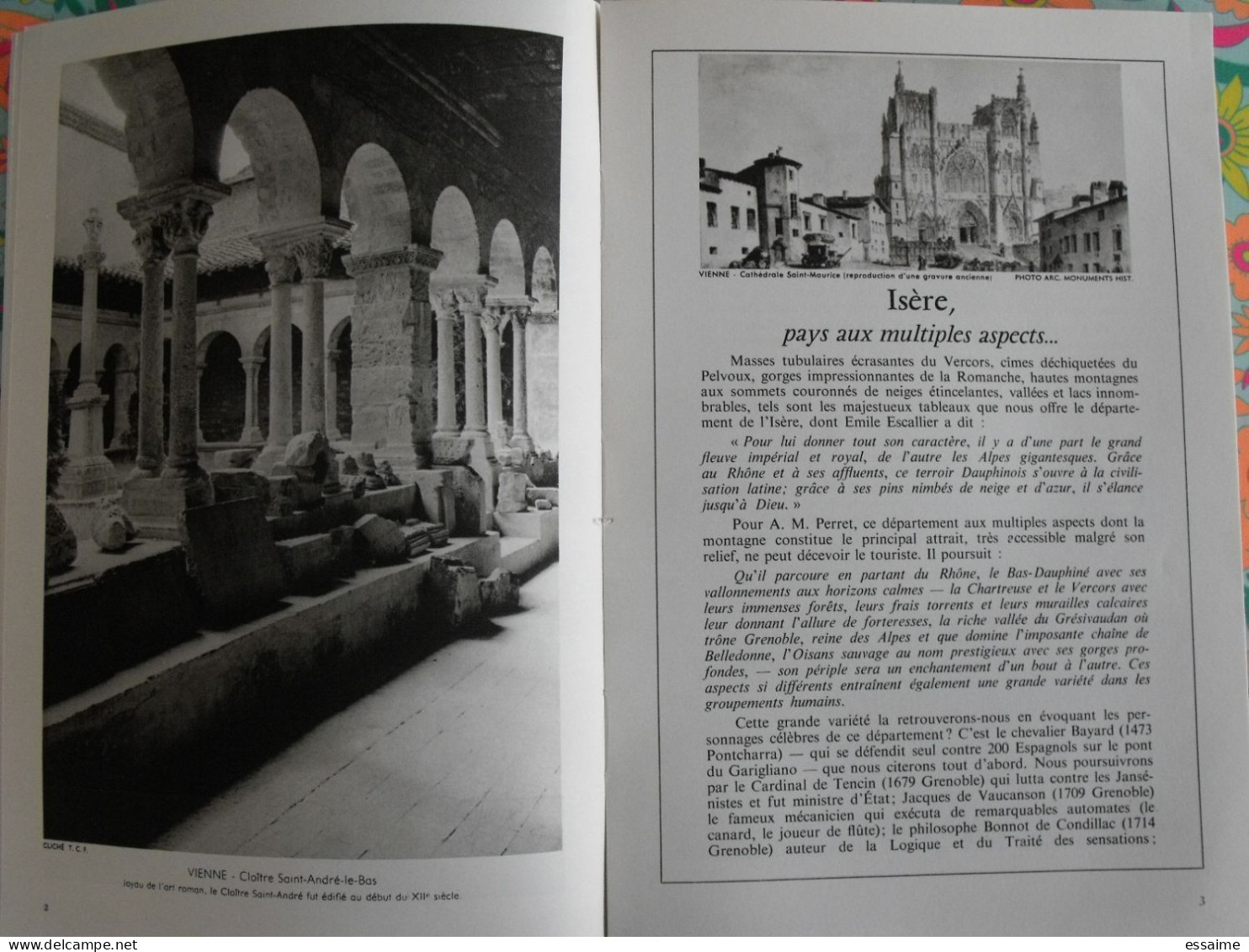 La France à Table N° 131. 1968. Isère. Vienne Grenoble Uriage Vizille Lancey Oisans Sappey Crémieu. Gastronomie - Tourismus Und Gegenden