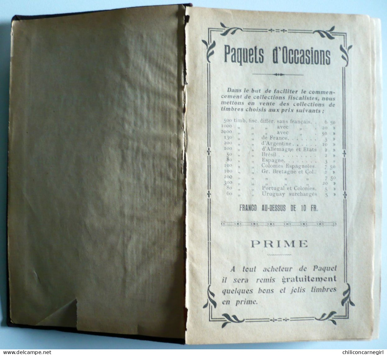 * FORBIN - Catalogue Prix Courant de Timbres Fiscaux - Timbre Fiscal - YVERT TELLIER - 3 Edition - 1915 - 795 Pages