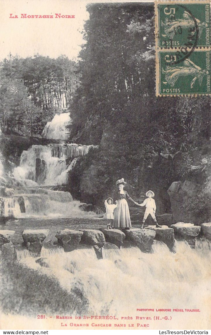 FRANCE - 31 - Saint Ferreol - La Grande Cascade Dans Le Parc - Carte Postale Ancienne - Saint Ferreol