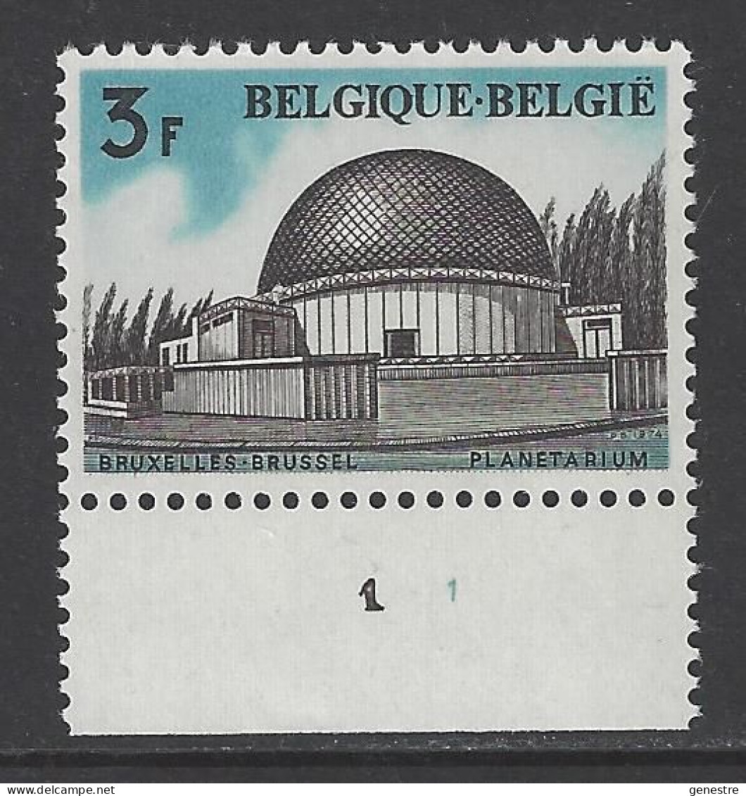 Belgique - 1974 - COB 1718 ** (MNH) - Planche 1 - 1971-1980