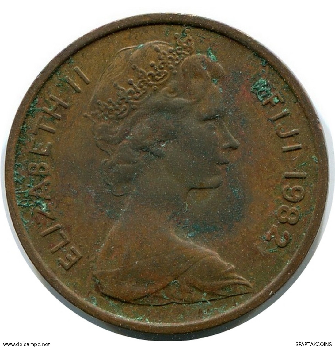 1 CENT 1982 FIJI Moneda #BA152.E - Fidschi