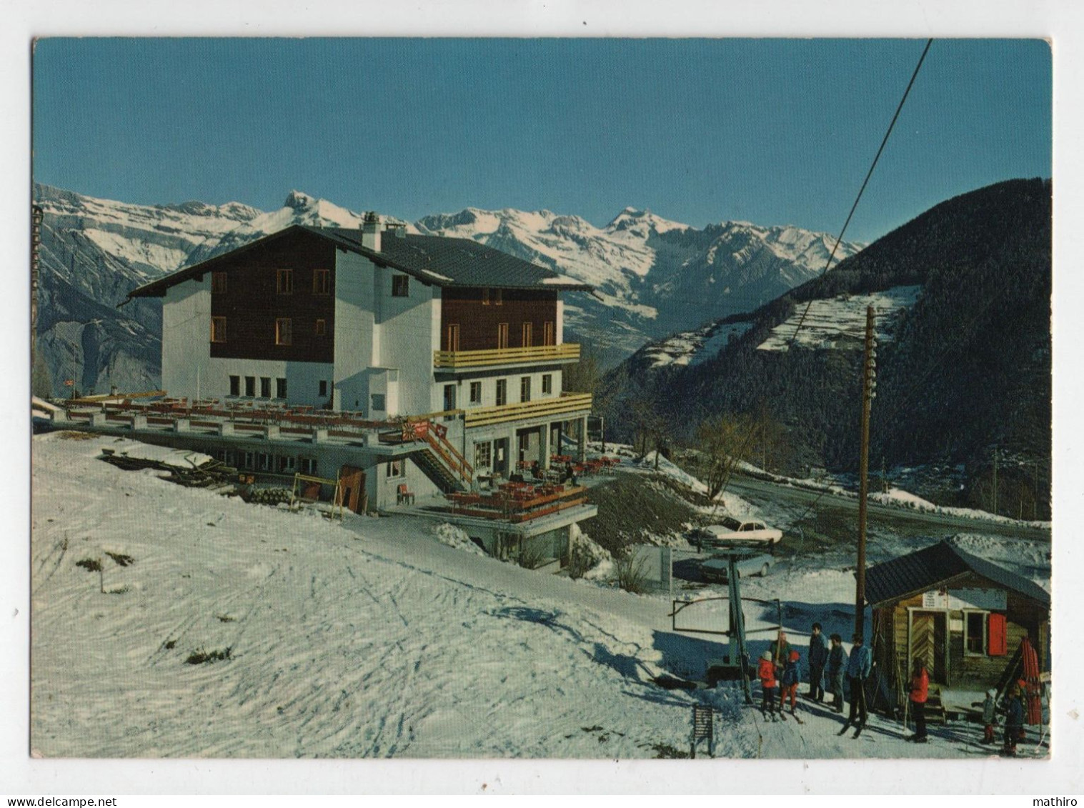 LA TZOUMAZ -Mayens De Riddes- Hôtel Edelweiss " Chez Philippe" - Riddes