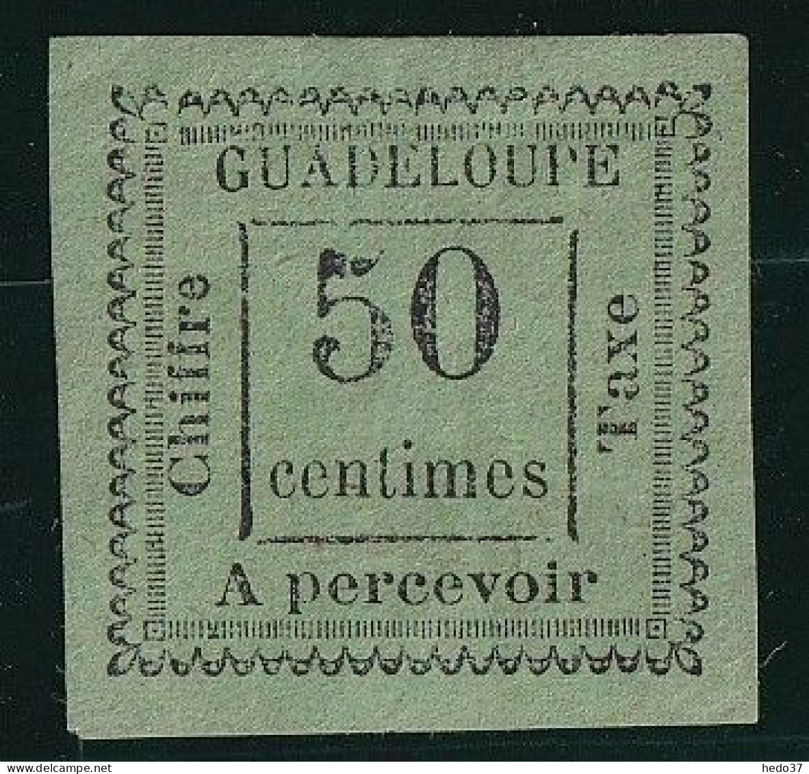 Guadeloupe Taxe N°12 - Neuf Sans Gomme - TB - Impuestos