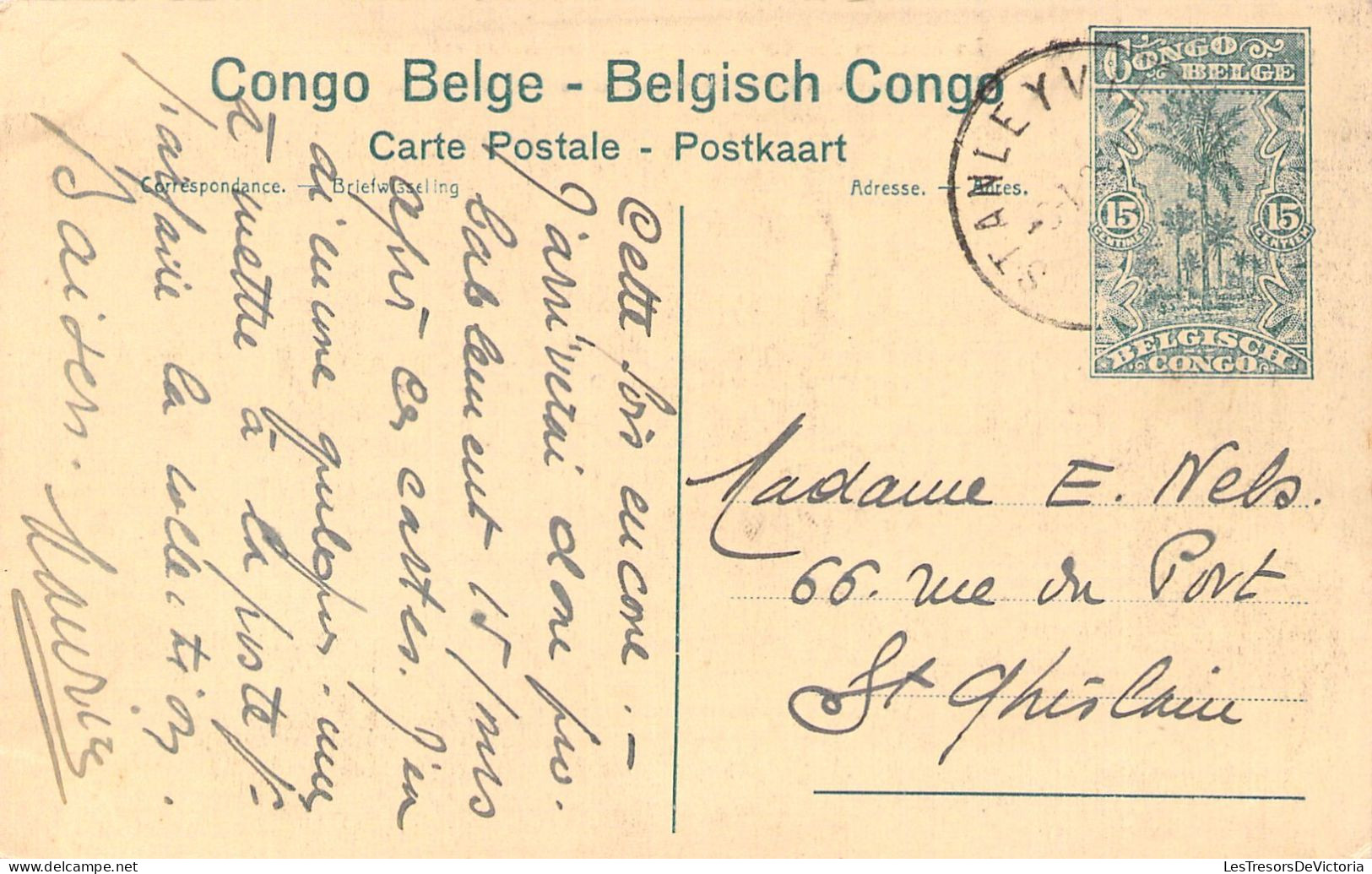 CONGO - Le Ministre Des Colonies Reçu à Une Mission Catholique - Carte Postale Ancienne - Autres & Non Classés