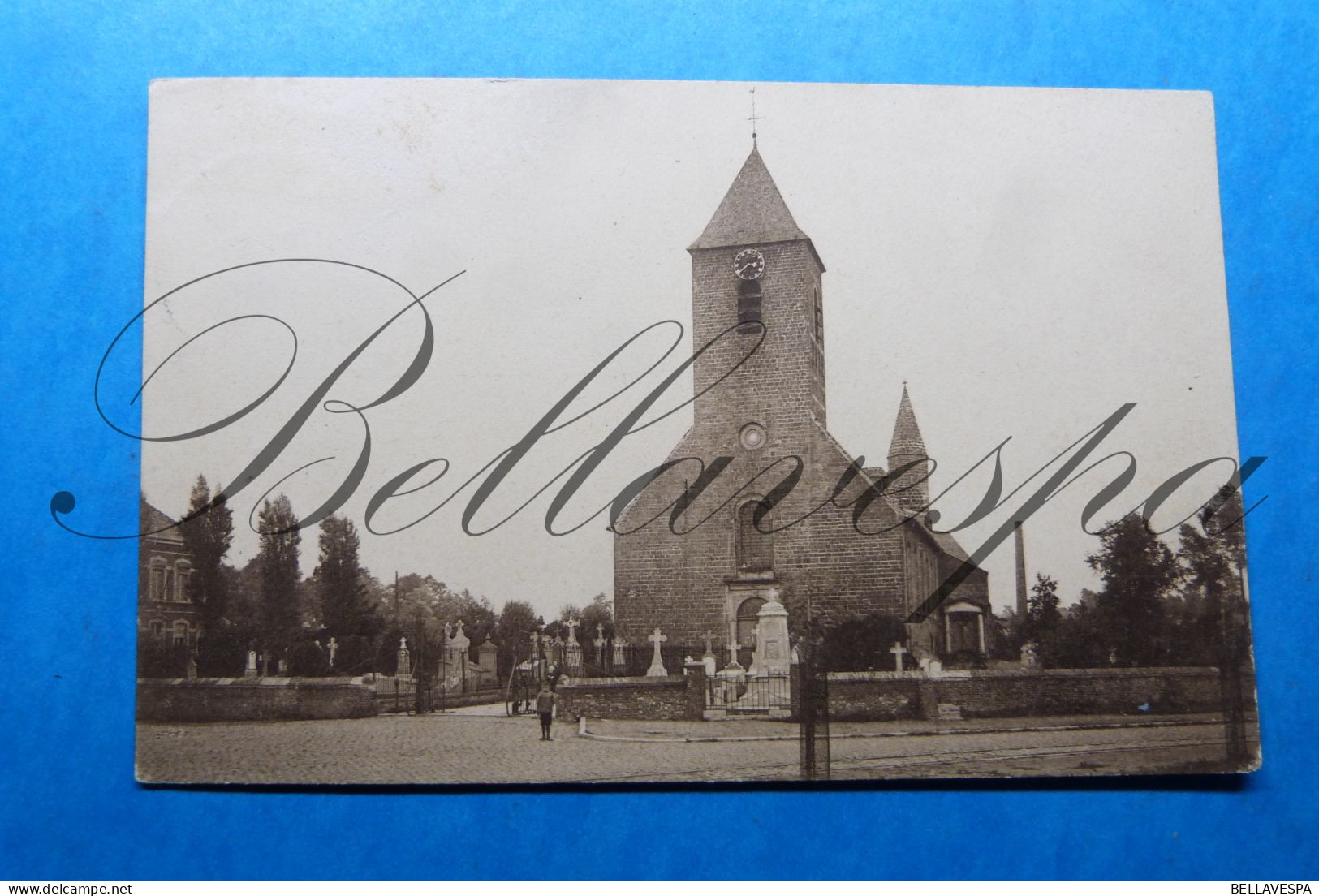 Sint-Lievens-Hautem Kerk Pastorij Uitg. A. De Canck 1930 - Sint-Lievens-Houtem