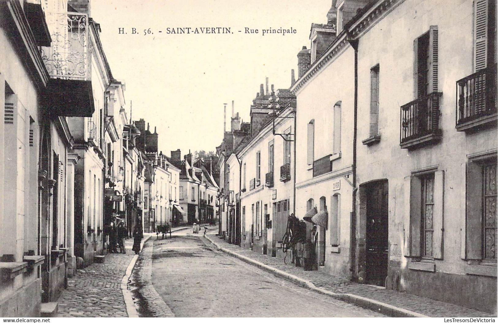 FRANCE - 37 - Saint-Avertin - Rue Principale - Carte Postale Ancienne - Saint-Avertin