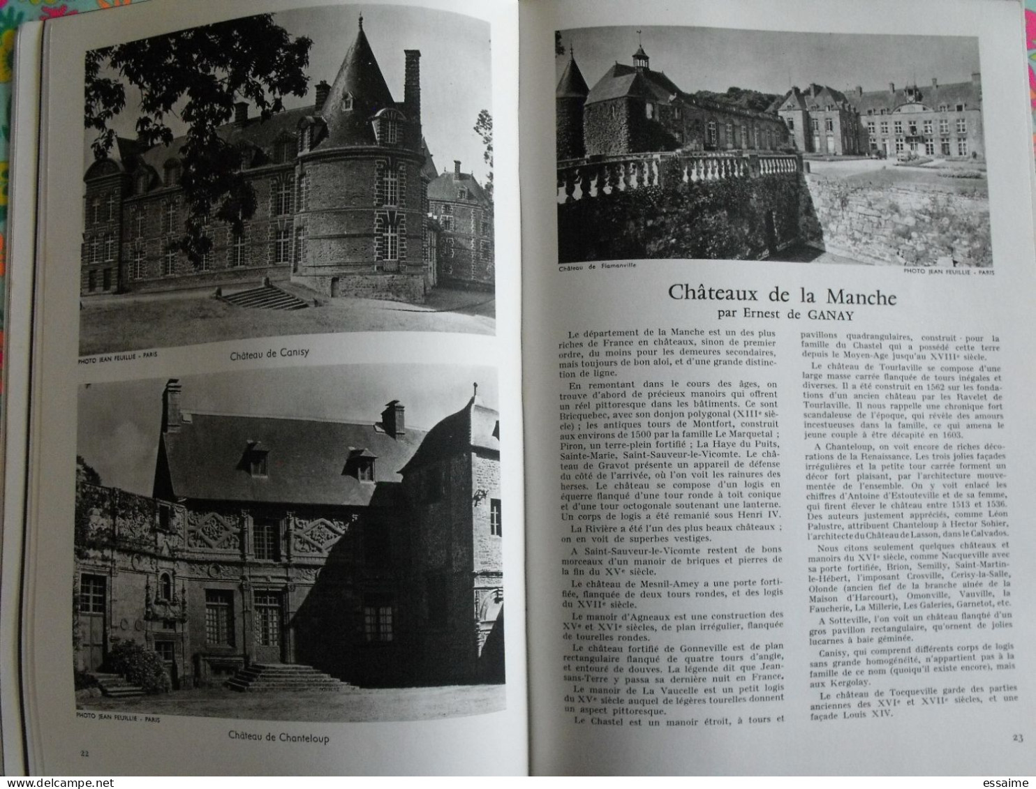 La France à table n° 105. 1963. Manche. saint-lo cérisy carentan cherbourg flamanville urville. gastronomie