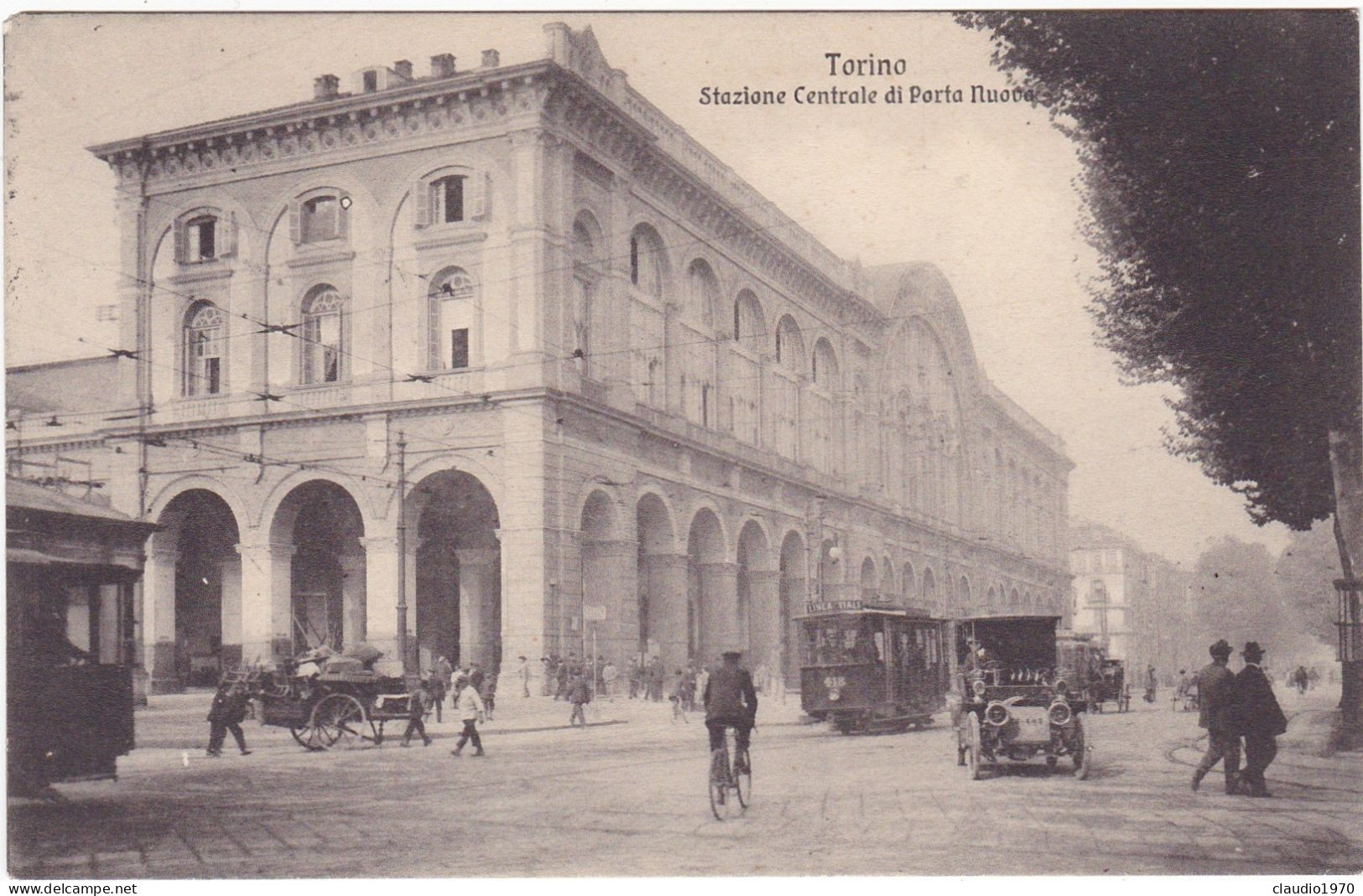 TORINO - CARTOLINA - STAZIONE CENTRALE DI PORTA NUOVA - VG. X ACIREALE (CT) 191 - Stazione Porta Nuova