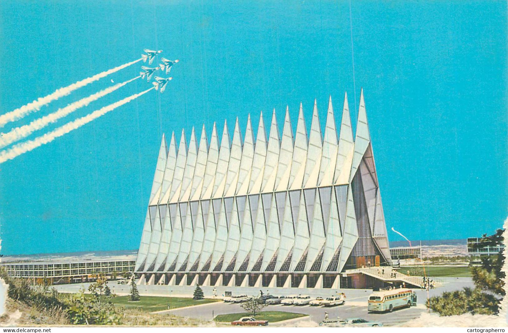 Postcard United States > CO - Colorado > Colorado Springs Cadet Chapel US Air Force Academy - Colorado Springs
