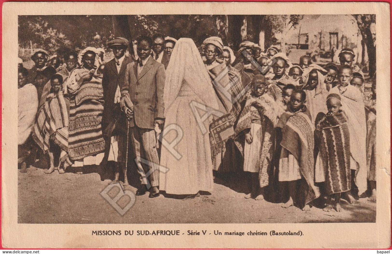 Basutoland (Lesotho) (Protectorat Britannique) - Un Mariage Chrétien (Missions Sud-Afrique) - Lesotho