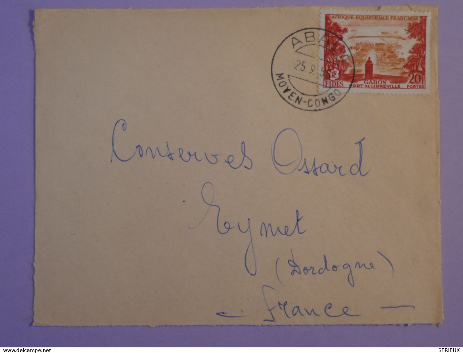 AU23  AEF     BELLE LETTRE  RECOUVREMENT POSTES 1960 PETIT BUREAU BARAMBA A EYMET FRANCE   ++AFF. PLAISANT + - Briefe U. Dokumente