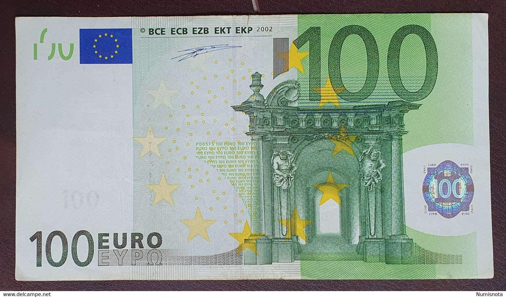 100 Euro 2002 P005 X Germany Duisenberg Circulated - 100 Euro