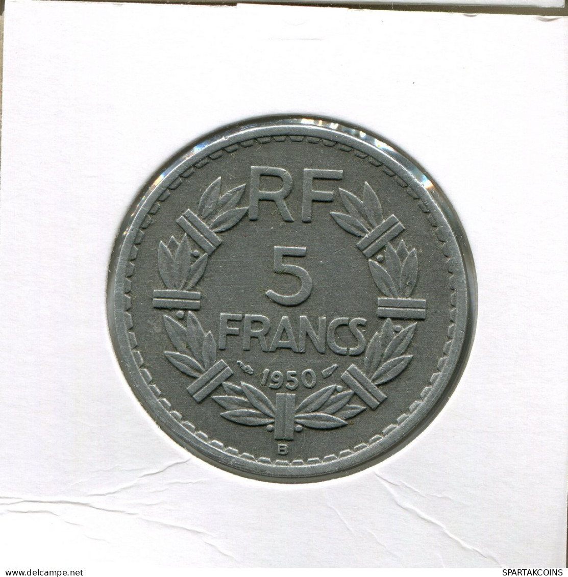 5 FRANCS 1950 FRANCIA FRANCE Moneda #AK780.E - 5 Francs