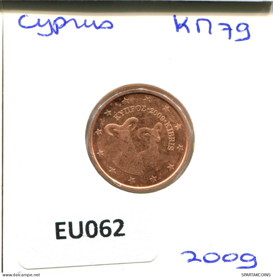 2 EURO CENTS 2009 CHYPRE CYPRUS Pièce #EU062.F - Chipre