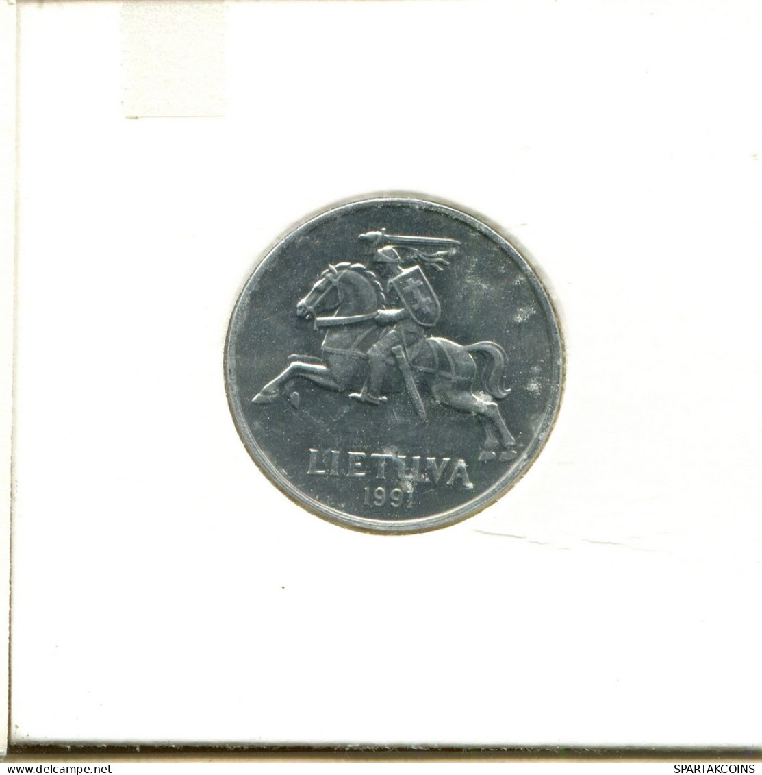 2 CENTAI 1991 LITHUANIA Coin #AS696.U - Lithuania