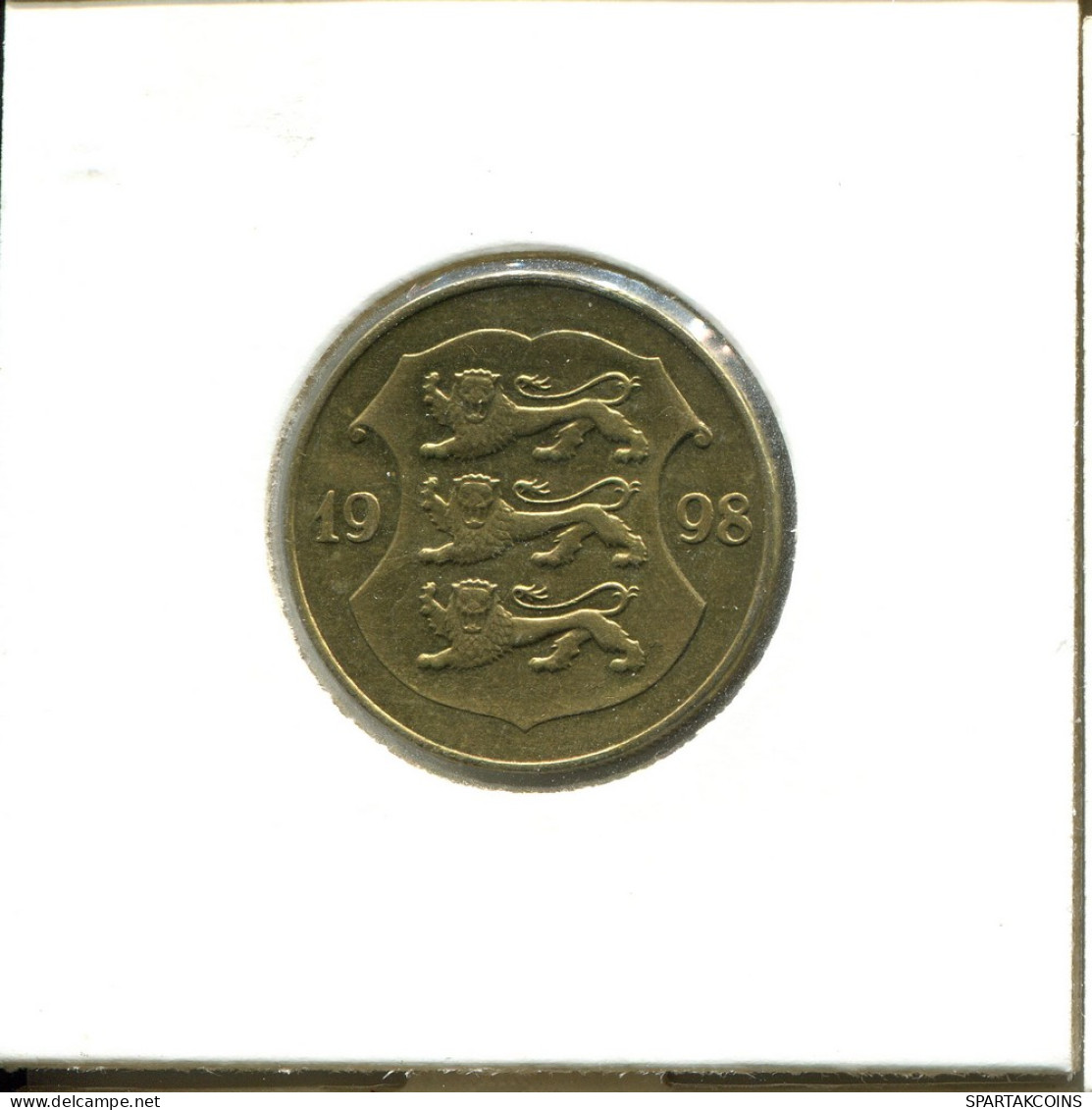 1 KROON 1998 ESTLAND ESTONIA Münze #AS681.D - Estland